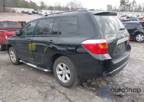 2010 Toyota Highlander Base V6 z USA, uszkodzony, nr VIN 5TDZK3EH1AS017955